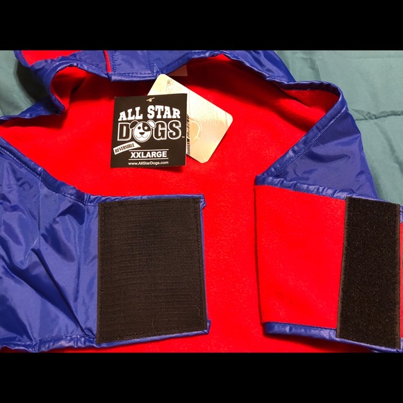 NY Rangers Weather-Resistant Blanket Pet Coat - Picture 4 of 5